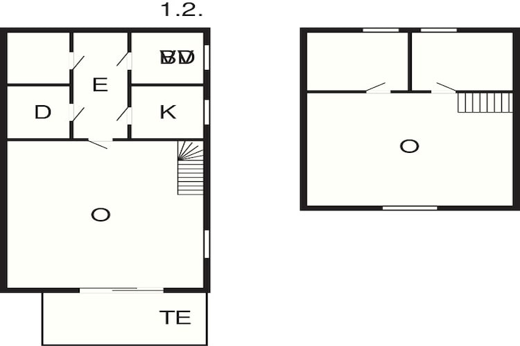 4 Personen Ferienhaus in HARDBAKKE-By Traum-Grundriss