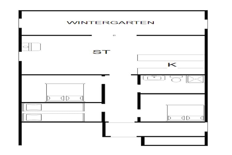 6 persoons vakantie huis in Tarm-By Traum-Plattegrond
