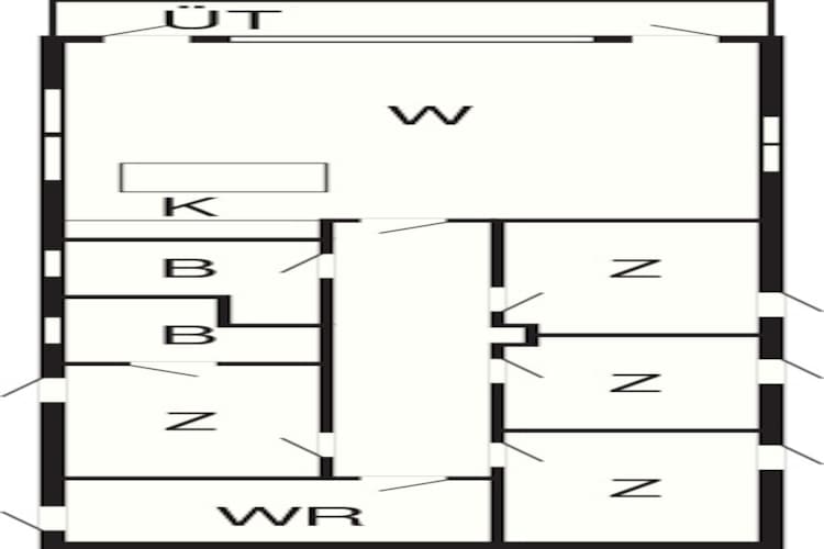 8 person holiday home in Aabenraa-By Traum - Floor plan