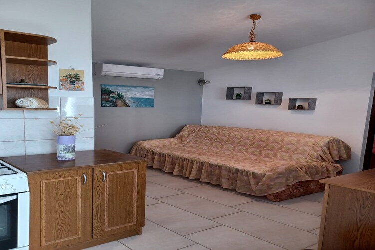 Apartments Topić are situated in Nin, small town in the Zadar County of Croatia.
Terrace with dining area and outdoor furniture, as well as shared garden with BBQ grill, are at your disposal, which makes this place ideal for nice and relaxing family or friends vacation.
Free private parking is provided, reservation is not required.
Luggage storage is possible prior to check in and after check out upon request.
a little more before your departure.
Pets are not allowed.
Wi-Fi is free throughtout the property.
This lovely one bedroom apartment with terrace situated on the first floor is perfectly fit for up to three
people. It features free WiFi, air conditioning as well as SAT LCD TV. Living
room comes with sofa and seating area, and it's combined with the equipped kitchen and
dining area.
If you want to spend your vacation in a peaceful and quiet environment, far from the city
crowds, and also to have nearby all you need during your holidays, Apartments Topić are
the best choice for you. In the neighborhood you will find grocery stores, cafes, restaurants,bus station, as well as children playgrounds.
The nearest beach is 300 meters away from the property.
Zadar Main Bus Station is 19 kilometers drive away from the property, while Zadar Airport is 30 kilometers.