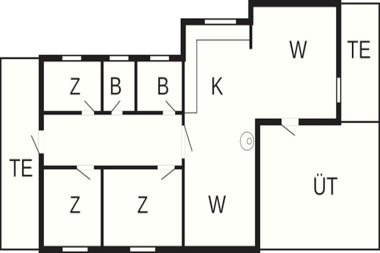 6 persoons vakantie huis in Væggerløse-By Traum-Plattegrond