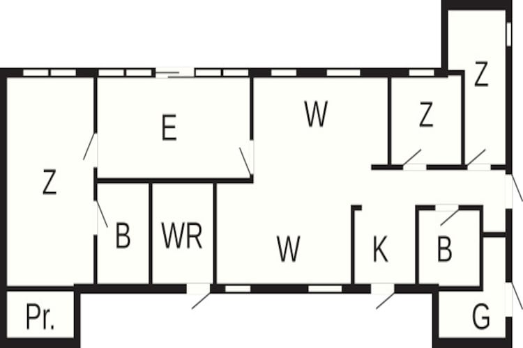 Kust ontsnapping bij Napstjert -- By Traum Ferienwohnungen-Plattegrond