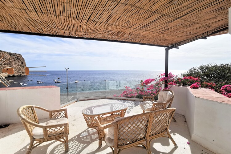 Ocean front beach house in Playa de Calahonda