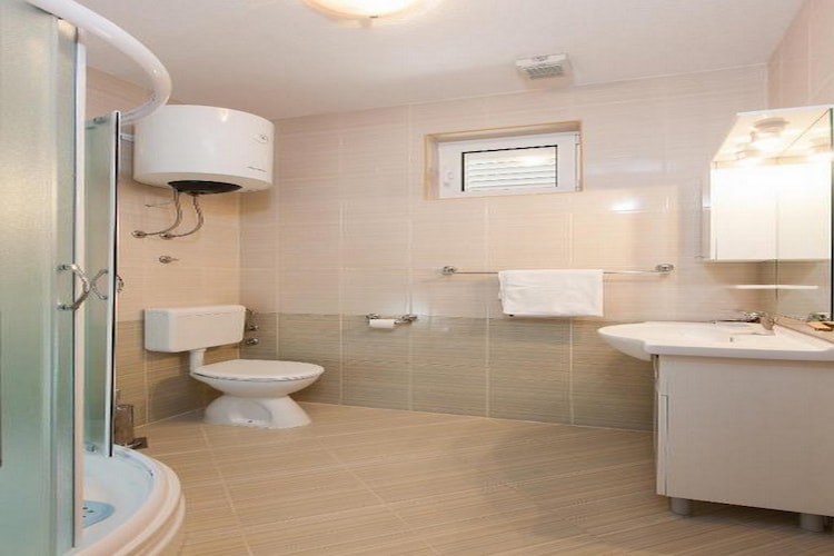 Summerheaven Apartments - Studio Apartment with Terrace and Sea View A2 - Badkamer