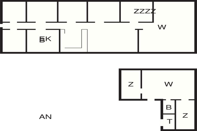 14 persoons vakantie huis in Rømø-By Traum-Plattegrond