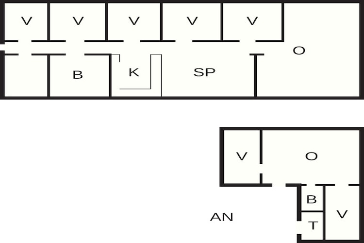 14 persoons vakantie huis in Rømø-By Traum-Plattegrond