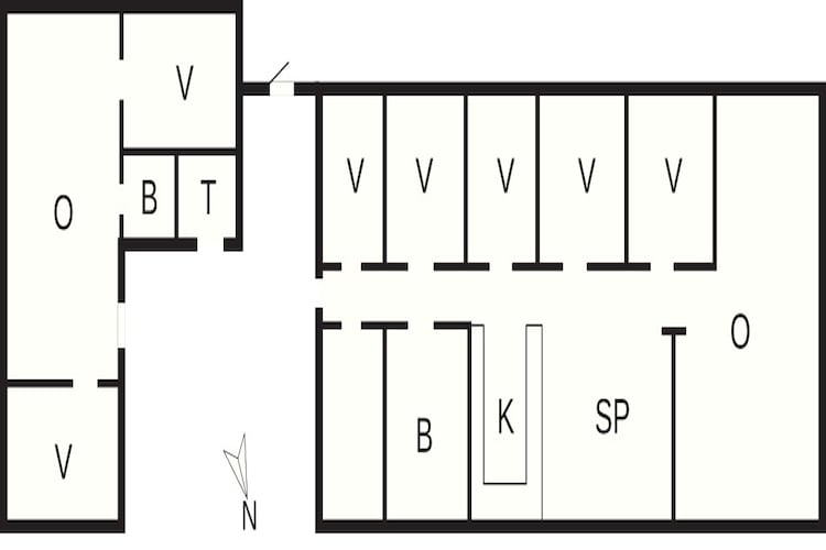 14 persoons vakantie huis in Rømø-By Traum-Plattegrond