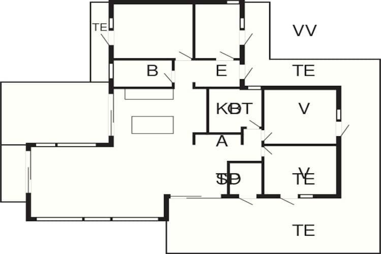 8 persoons vakantie huis in Hirtshals-By Traum-Plattegrond
