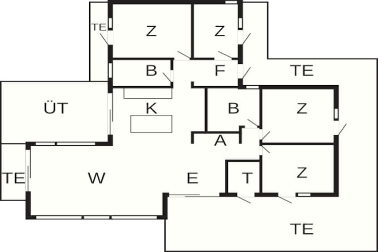 8 persoons vakantie huis in Hirtshals-By Traum-Plattegrond