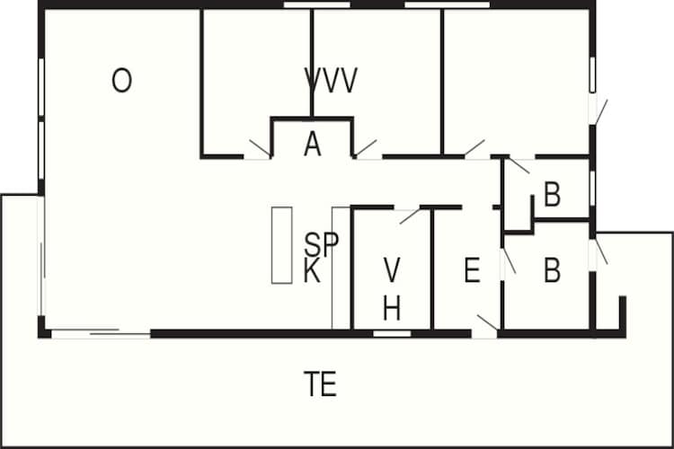 Ruim toevluchtsoord nabij strand -- By Traum Ferienwohnungen-Plattegrond