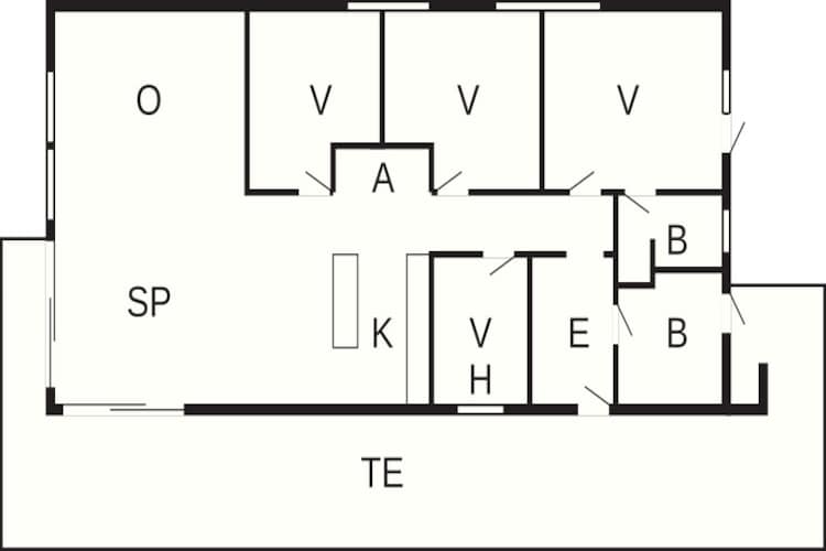Ruim toevluchtsoord nabij strand -- By Traum Ferienwohnungen-Plattegrond