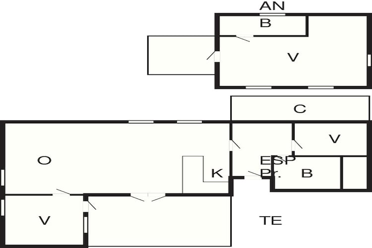 6 persoons vakantie huis in Rødby-By Traum-Plattegrond