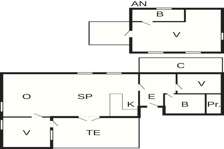 6 persoons vakantie huis in Rødby-By Traum-Plattegrond
