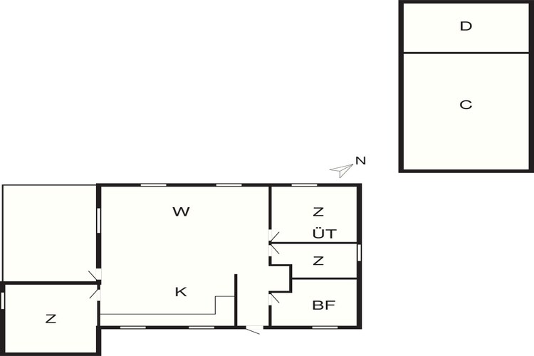 5 persoons vakantie huis in Hals-By Traum-Plattegrond