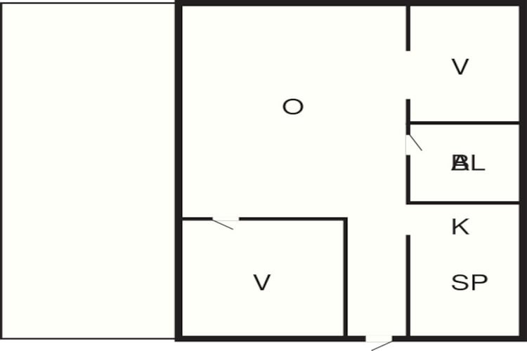 4 Personen Ferienhaus in BORGHOLM-By Traum-Grundriss