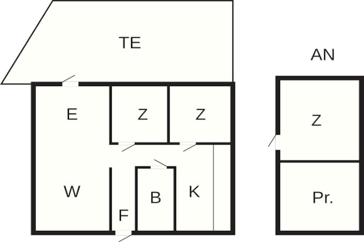 Maison de vacances pour 8 a SKÅNES FAGERHULT - Plan