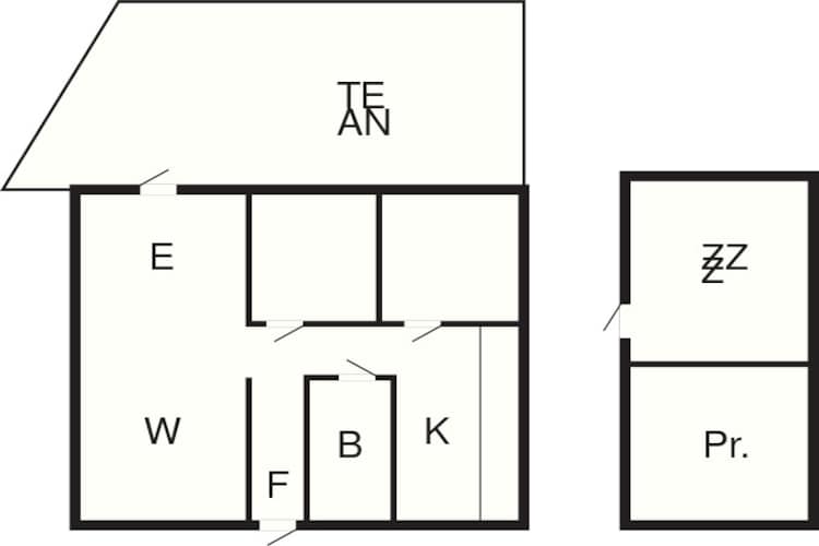 Maison de vacances pour 8 a SKÅNES FAGERHULT - Plan