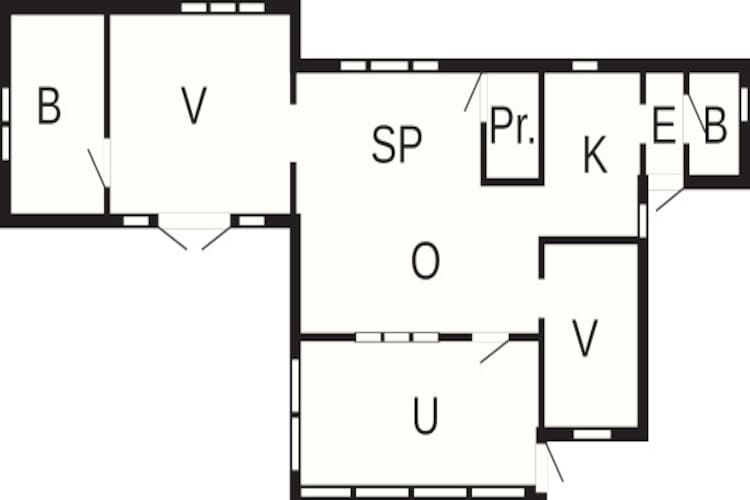 4 Personen Ferienhaus in SKÅNES-FAGERHULT-By Traum-Grundriss