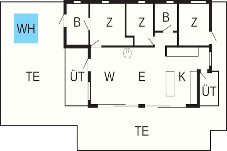 9 persoons vakantie huis in Væggerløse-By Traum-Plattegrond