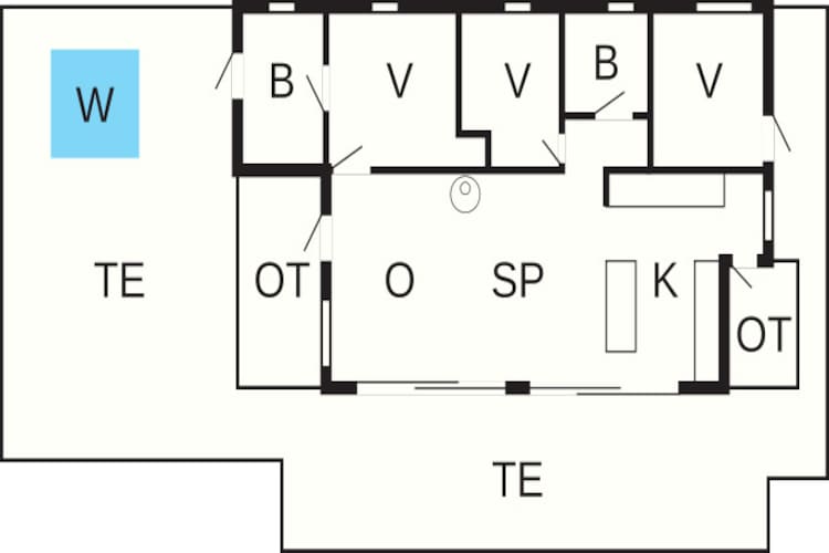 9 persoons vakantie huis in Væggerløse-By Traum - Plattegrond