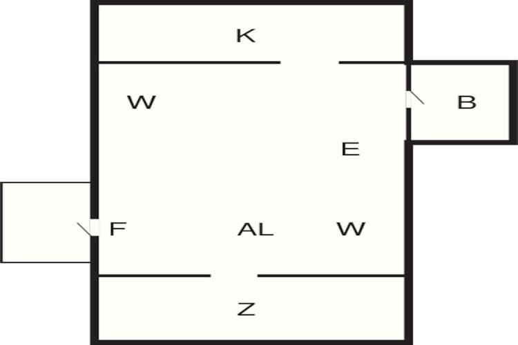 5 person holiday home in HALTORP-By Traum-Floor plan