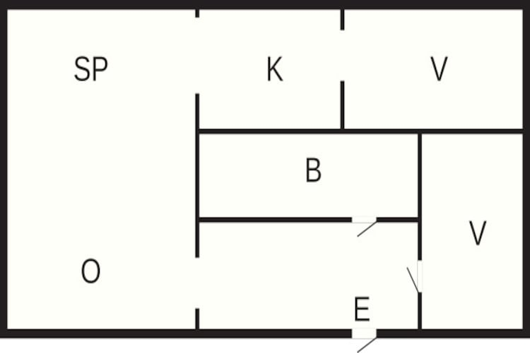 4 persoons vakantie huis in Hillerstorp-By Traum-Plattegrond