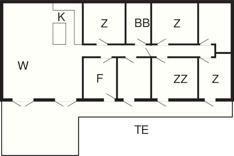 10 persoons vakantie huis in Løgstør-By Traum-Plattegrond