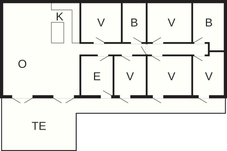 10 persoons vakantie huis in Løgstør-By Traum-Plattegrond