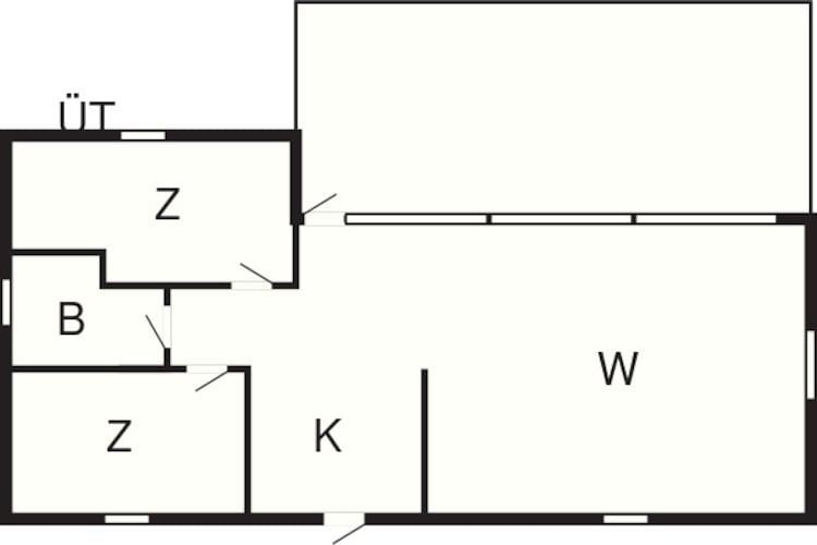 6 persoons vakantie huis in Højslev-Plattegrond