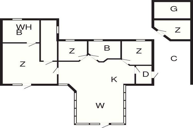 Luxe Spa Retreat in Arrild -- By Traum Ferienwohnungen-Plattegrond