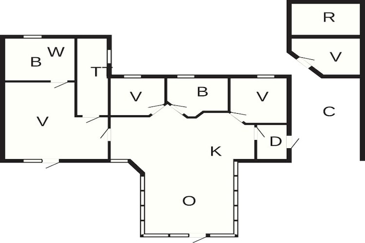 Luxurioses Spa-Retreat in Arrild -- By Traum Ferienwohnungen-Grundriss