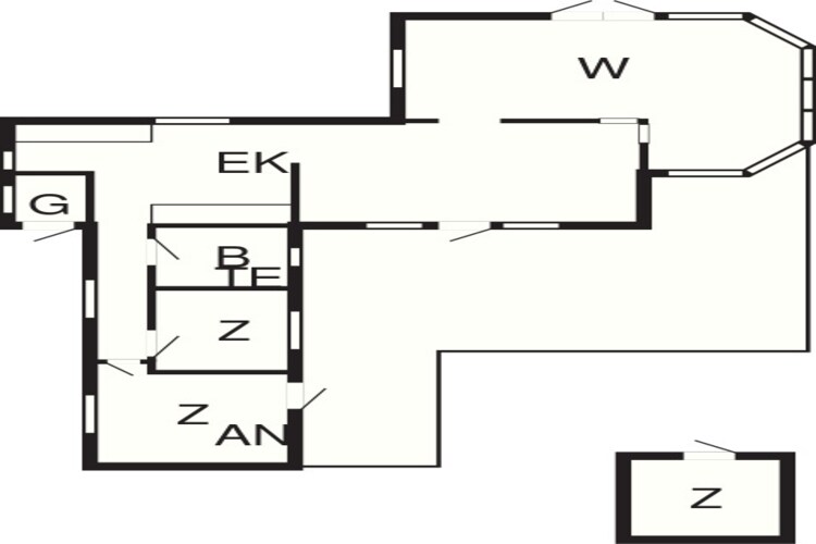 6 persoons vakantie huis in Ebeltoft-By Traum-Plattegrond