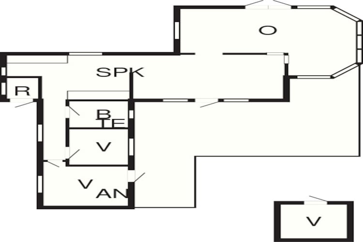 6 persoons vakantie huis in Ebeltoft-By Traum-Plattegrond