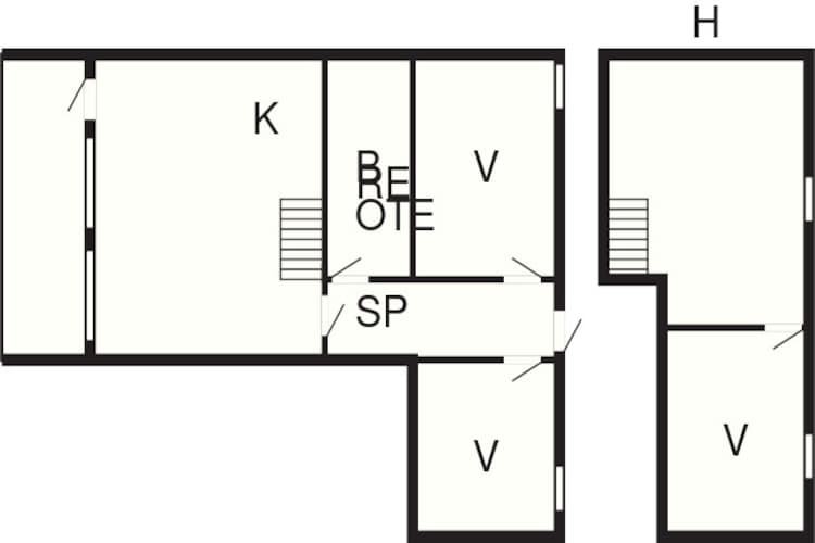 6 Personen Ferienhaus in Ringkøbing-By Traum - Grundriss