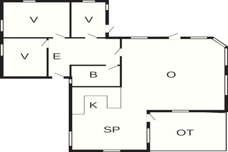 7 persoons vakantie huis in Højslev-By Traum-Plattegrond