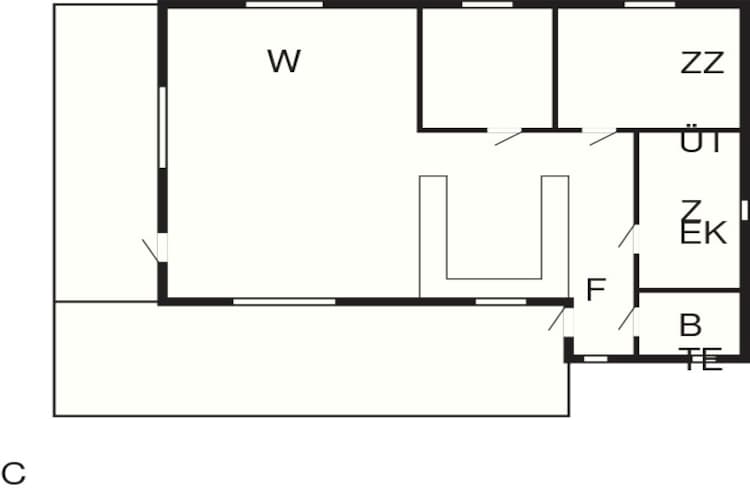 6 persoons vakantie huis in Væggerløse-By Traum-Plattegrond
