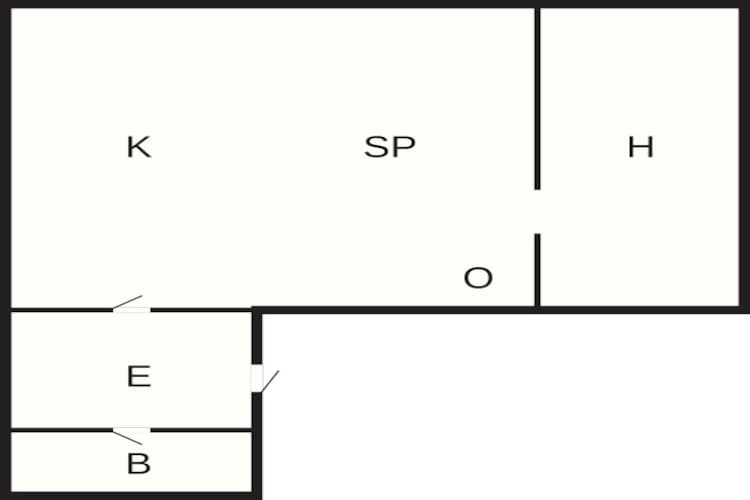 2 persoons vakantie huis in MÖRBYLÅNGA-By Traum-Plattegrond