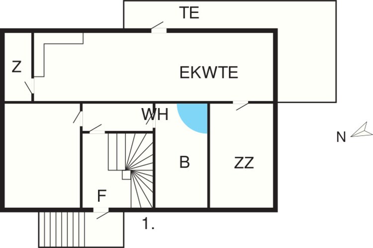 5 persoons vakantie huis in Frederikstad-By Traum-Plattegrond