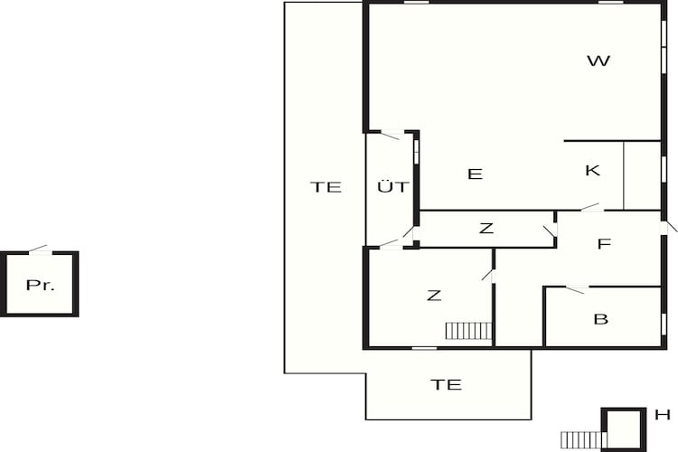 6 persoons vakantie huis in Roslev-By Traum-Plattegrond