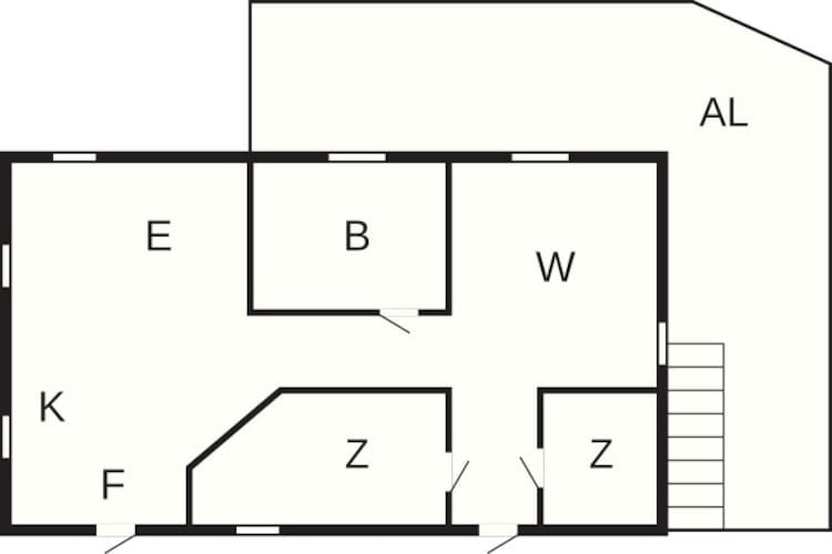 Maison de vacances pour 4 a SIMLÅNGSDALEN-By Traum - Plan