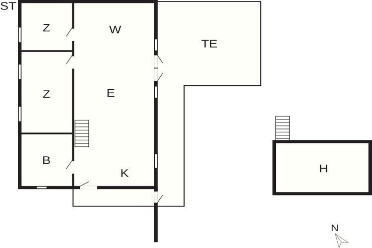 6 Personen Ferienhaus in Løgstør-By Traum-Grundriss