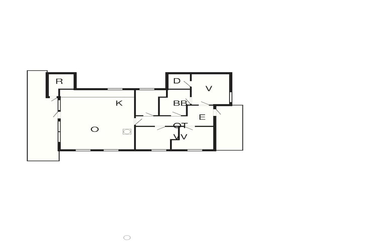 Maison de vacances pour 6 a Hals-By Traum - Plan