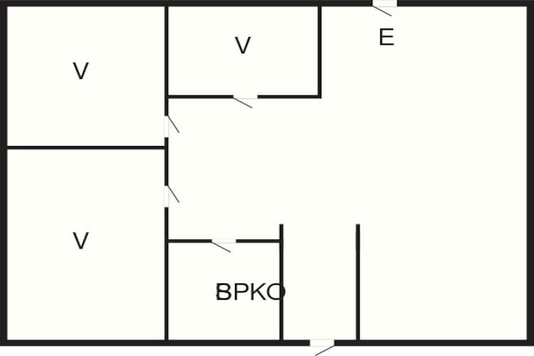 6 persoons vakantie huis in Nibe-By Traum-Plattegrond
