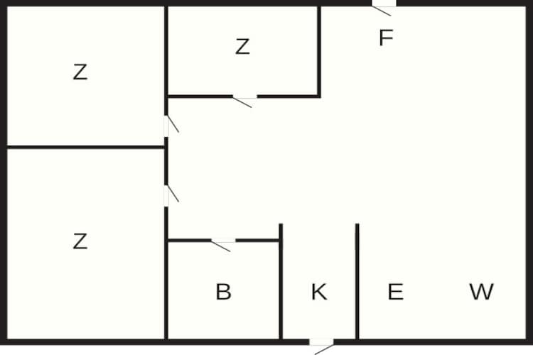 6 persoons vakantie huis in Nibe-By Traum-Plattegrond
