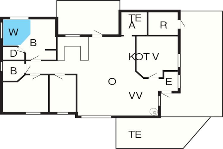 6 persoons vakantie huis in Hals-By Traum-Plattegrond