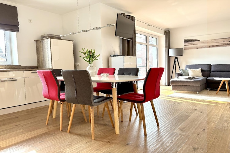 FeWo Sturmeck 67 qm Typ P5 1 OG-Woonkamer