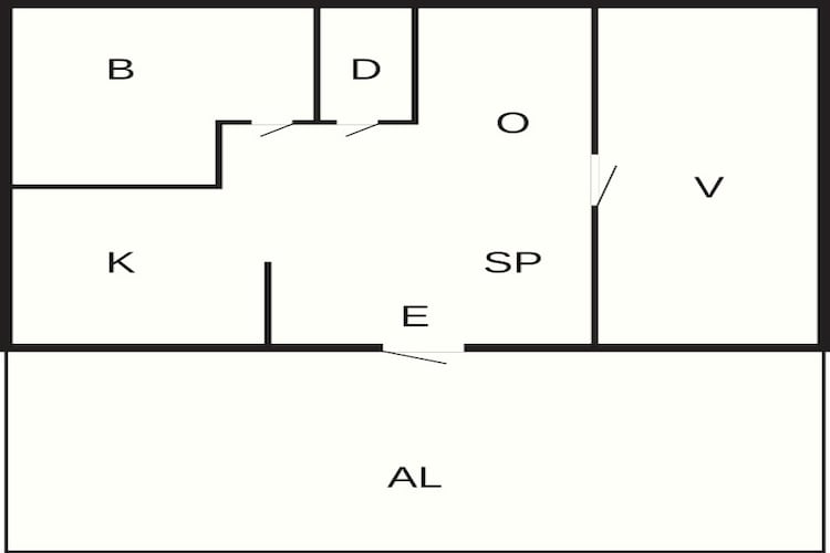 4 person holiday home in ÅHUS-By Traum-Floor plan