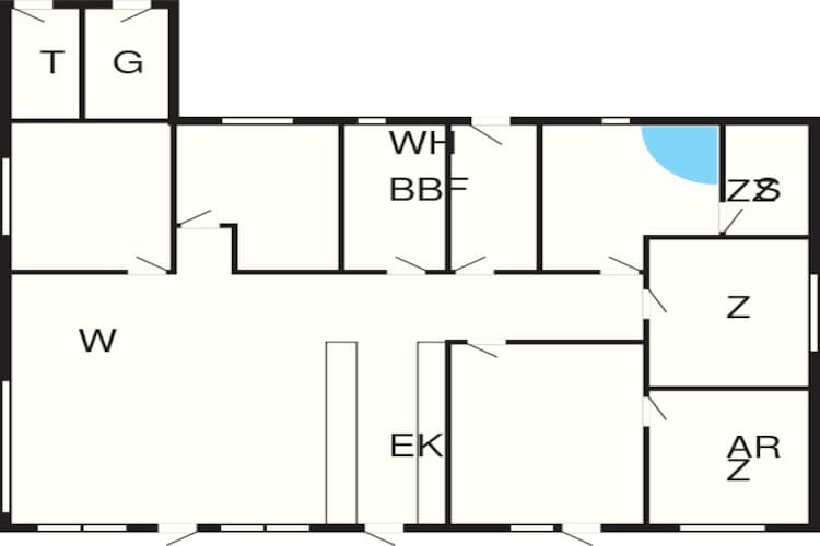 10 persoons vakantie huis in Sjølund-By Traum-Plattegrond