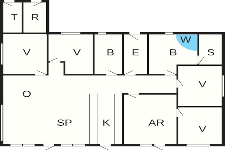 10 persoons vakantie huis in Sjølund-By Traum-Plattegrond