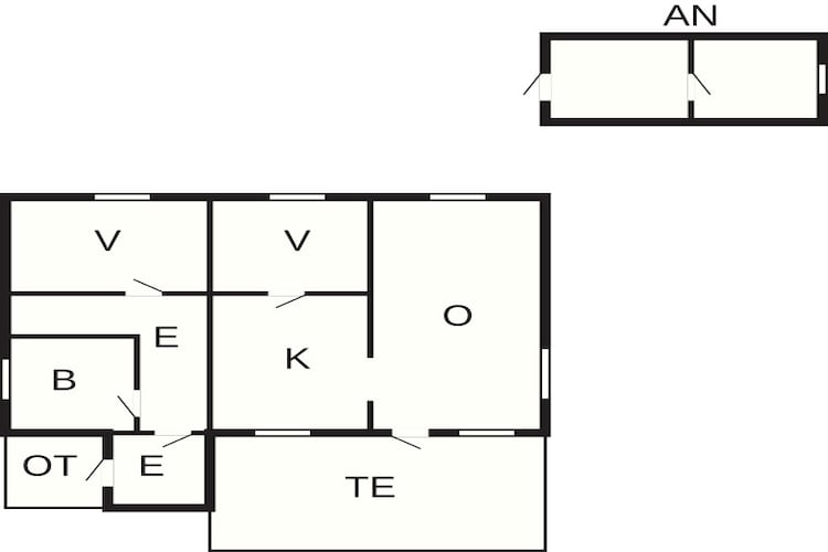 7 persoons vakantie huis in Rossfjordstraumen-Plattegrond